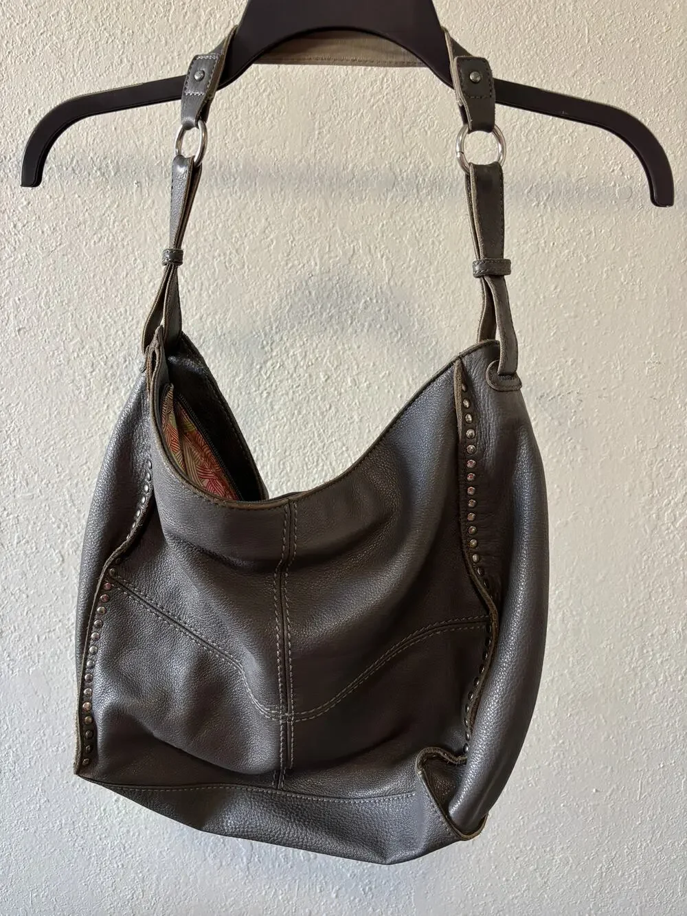 The SAK Leather Shoulder Bag Purse